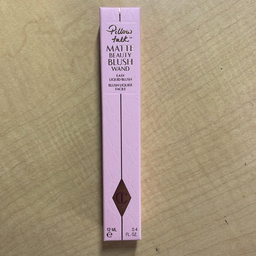 Charlotte Tilbury Matte Beauty Blush Wand, Pillow Talk Pink Pop